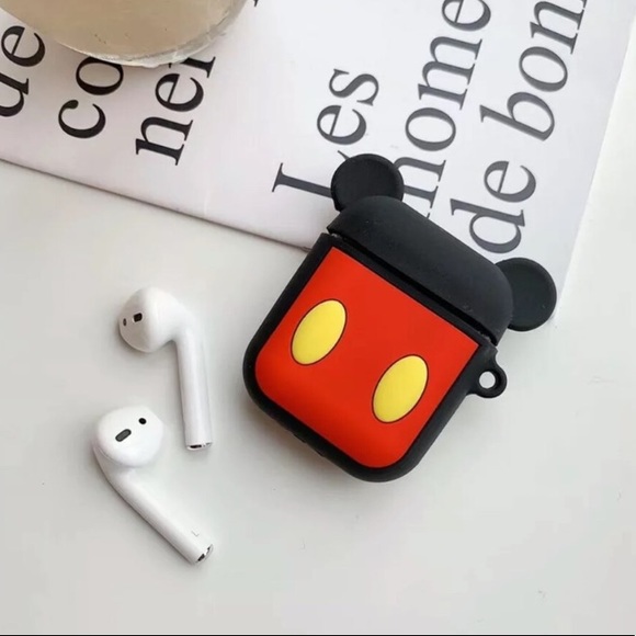 NEW Mickey Mouse AirPod Protective Silicone Case - Picture 3 of 7